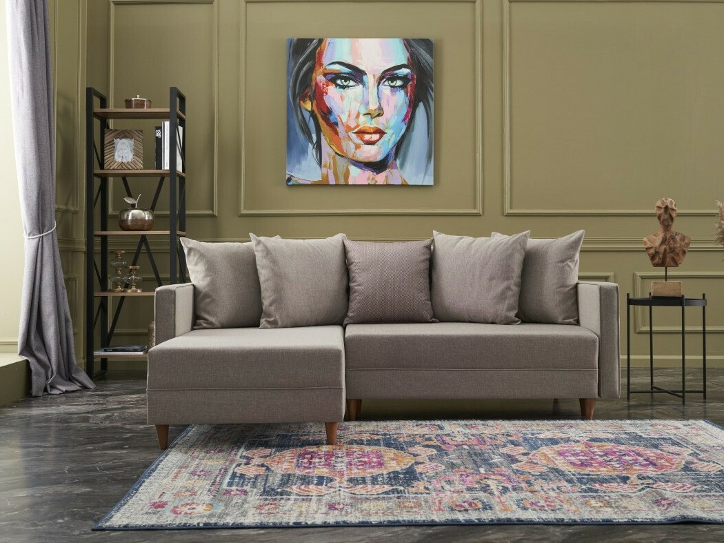 Minkštas kampas Altadena 317 (Kreminė)