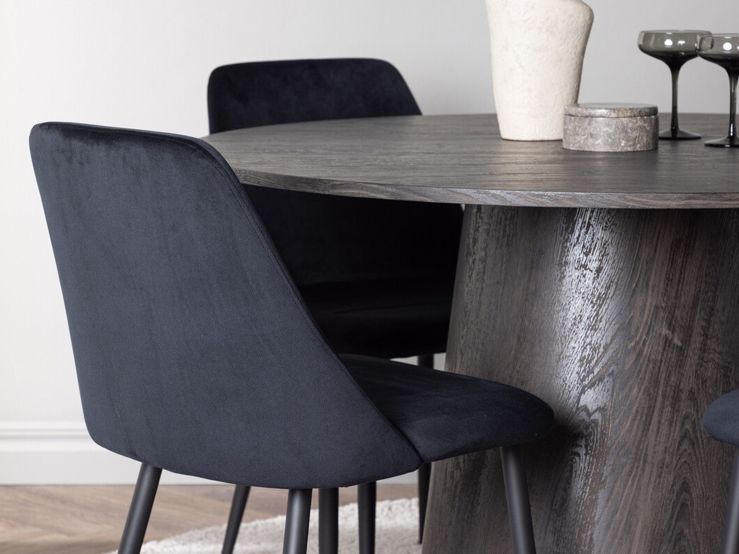 Valgomojo komplektas Dallas 4248 (Tamsi ruda)