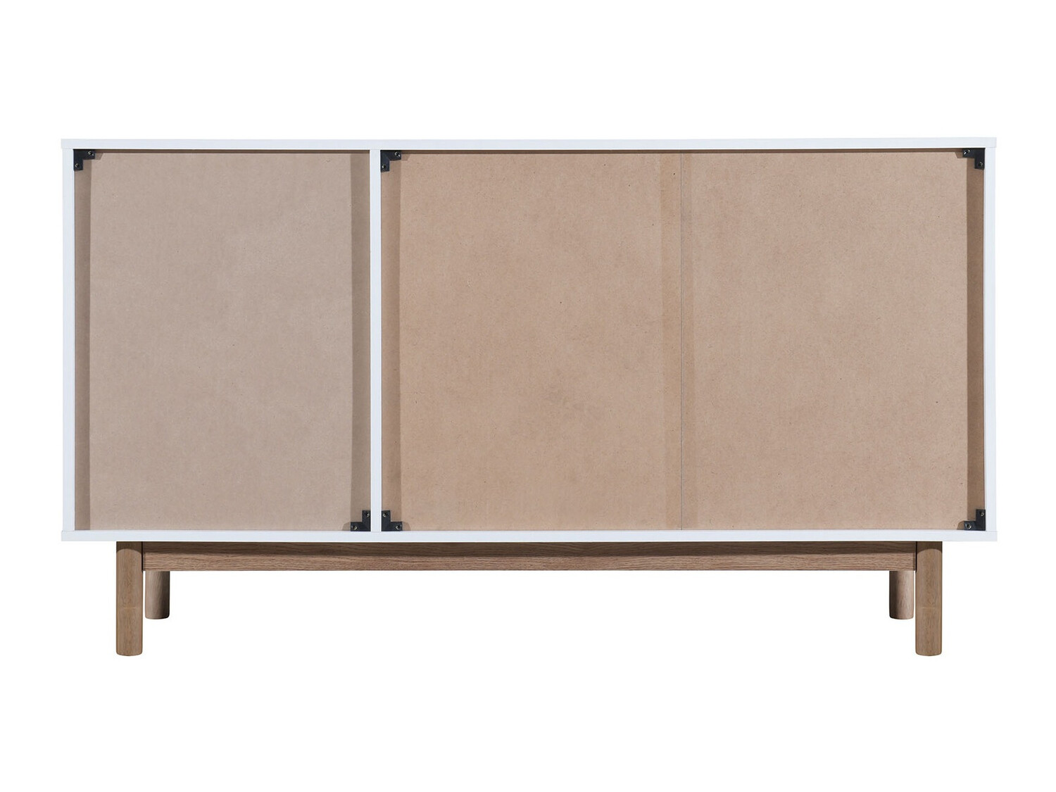 Komoda Nolcalu 100 (Balta + Ąžuolas)