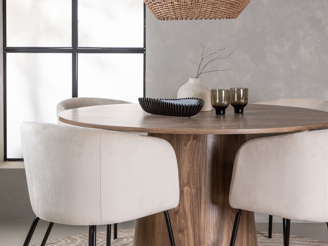 Valgomojo komplektas Dallas 4249 (Ruda)