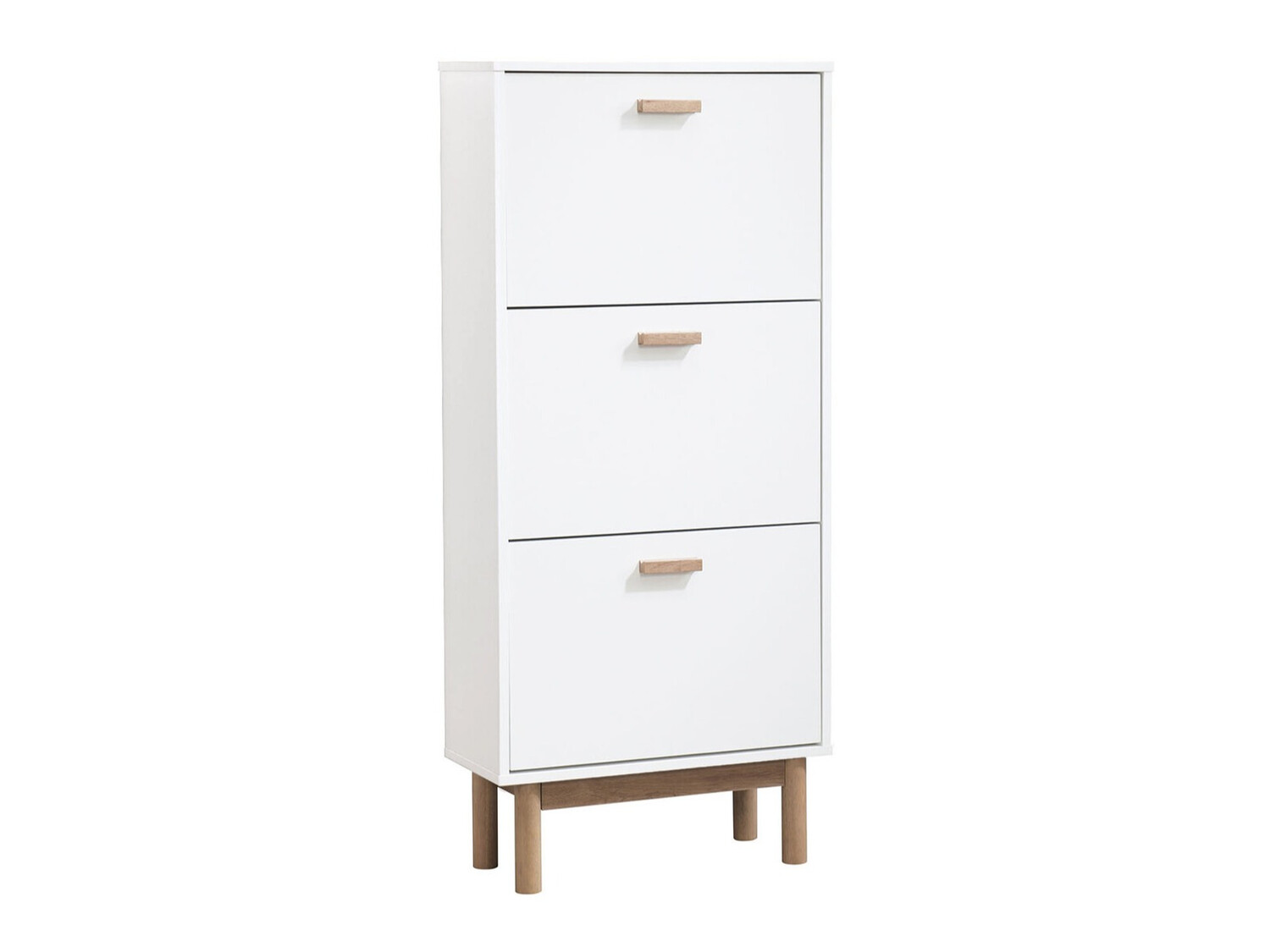 Batų dėžė Nolcalu 105 (Balta + Ąžuolas)