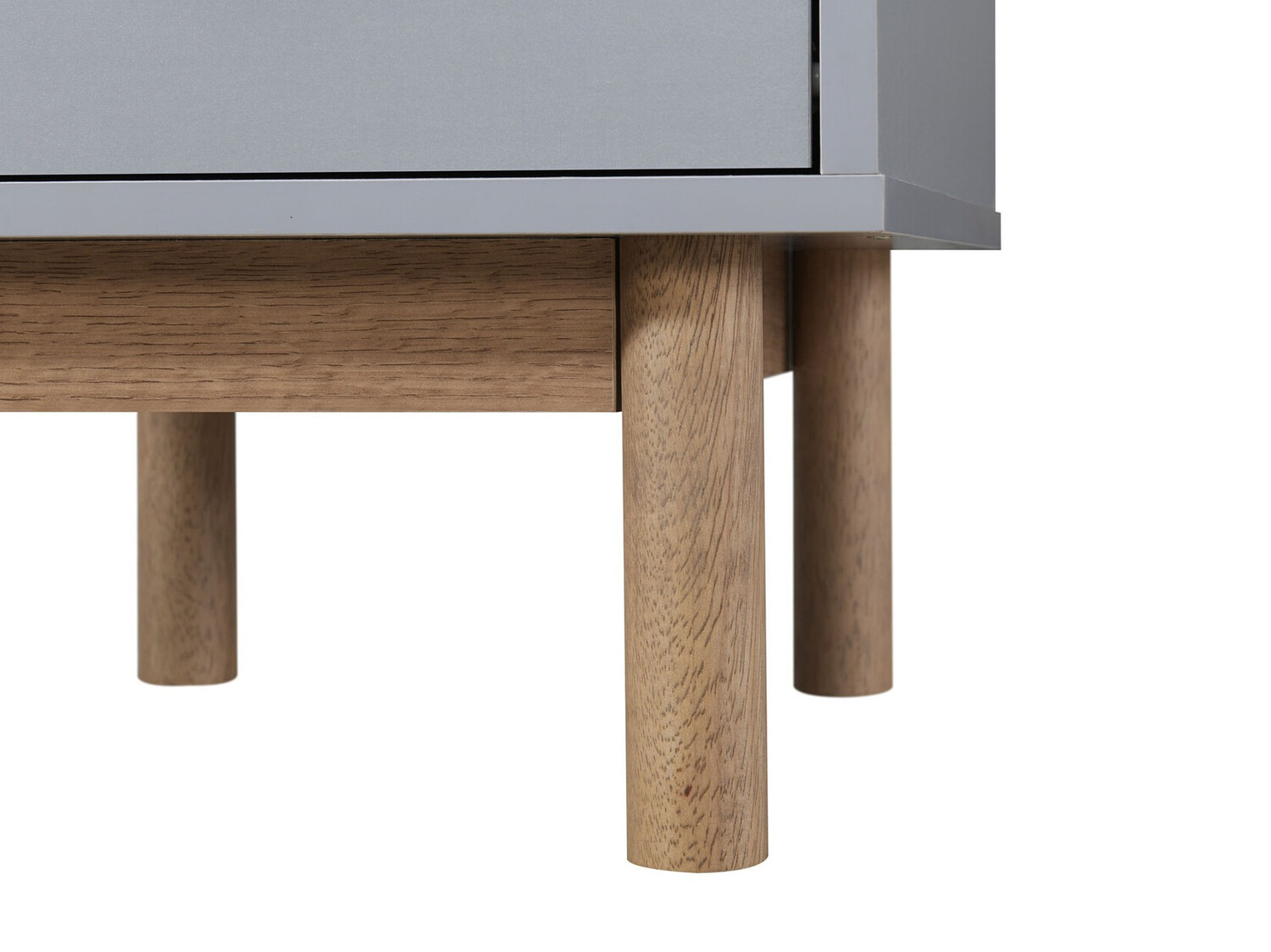 Naktinis staliukas Nolcalu 102 (Pilka + Ąžuolas)