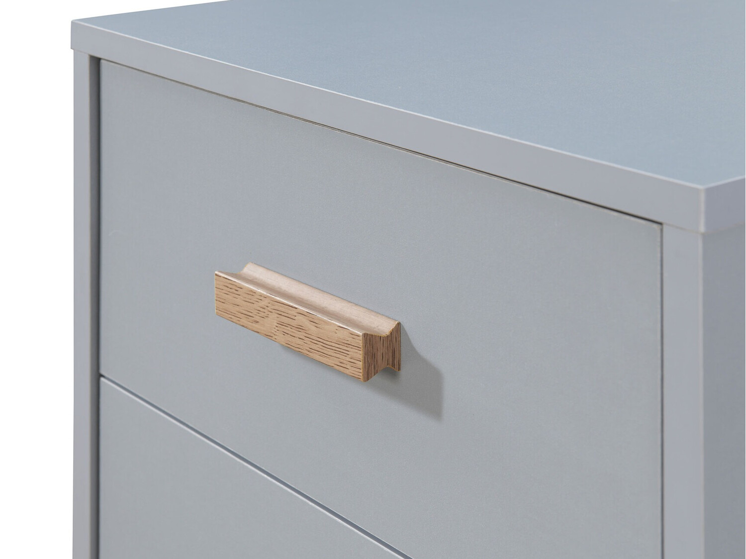 Naktinis staliukas Nolcalu 102 (Pilka + Ąžuolas)