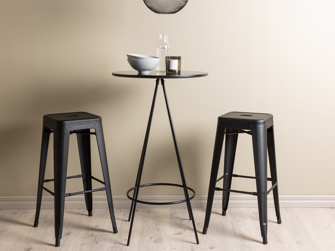 Valgomojo komplektas Dallas 4263 (Juoda)