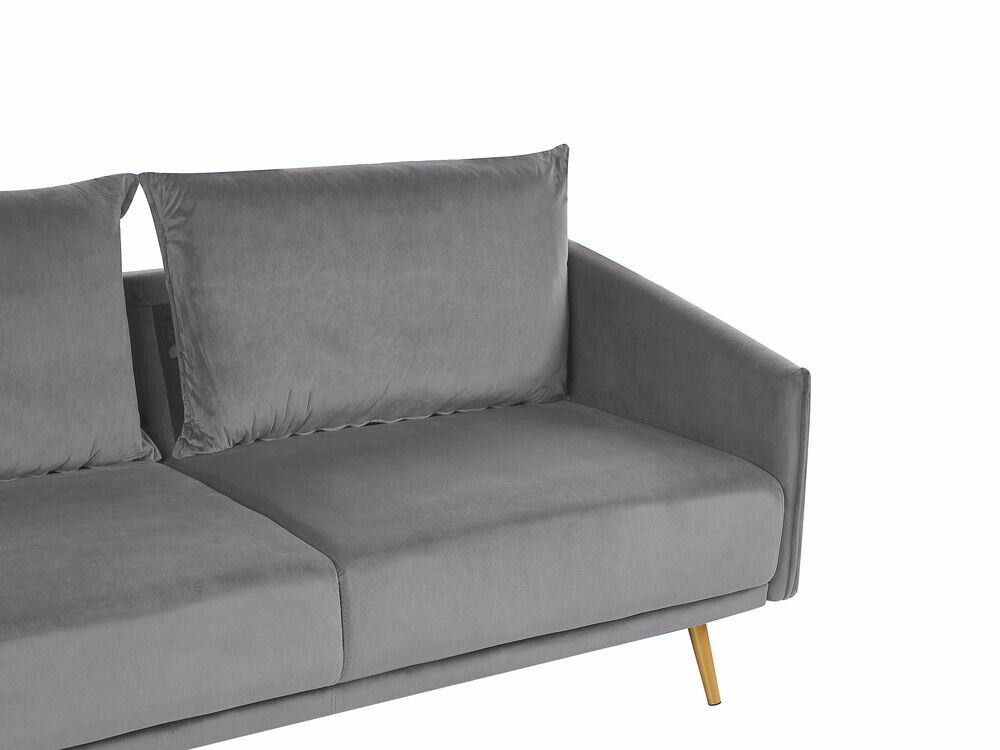 Sofa Berwyn 202 (Pilka + Auksinė)