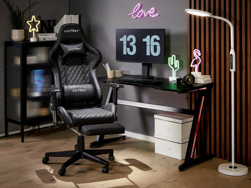 Žaidimų kėdė Berwyn 183 (Juoda)