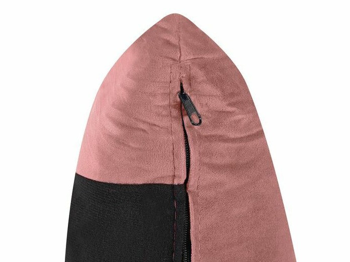 Minkštų baldų komplektas Berwyn 206 (Auksinė + Rožinė)