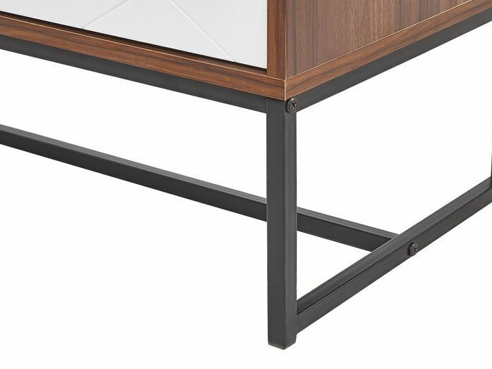 Spintelė Fiotivu 101 (Balta + Juoda + Tamsus medis)