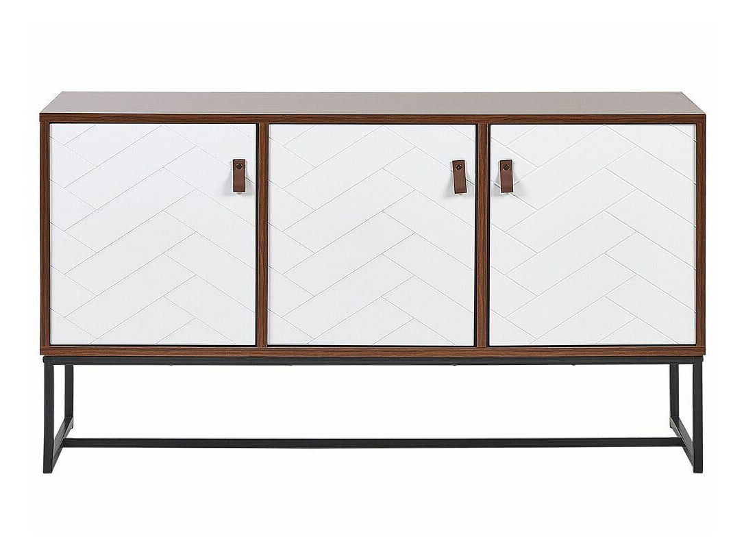 Spintelė Fiotivu 101 (Balta + Juoda + Tamsus medis)