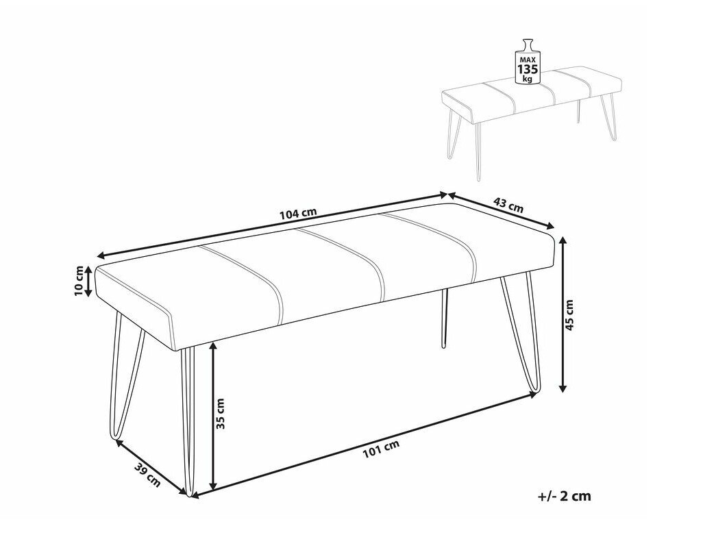 Minkštasuolis Berwyn 291 (Smėlinė)