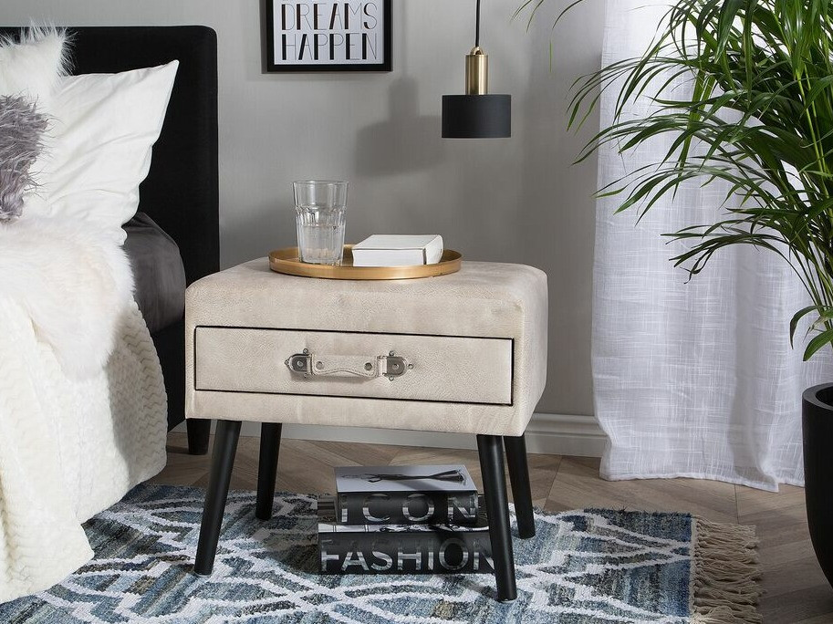 Naktinis staliukas Berwyn 301 (Smėlinė)