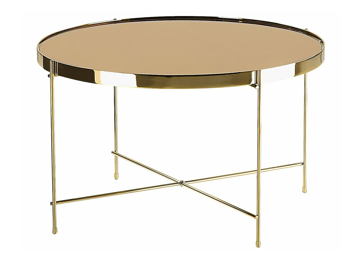 Žurnalinis staliukas Berwyn 403 (Auksinė)