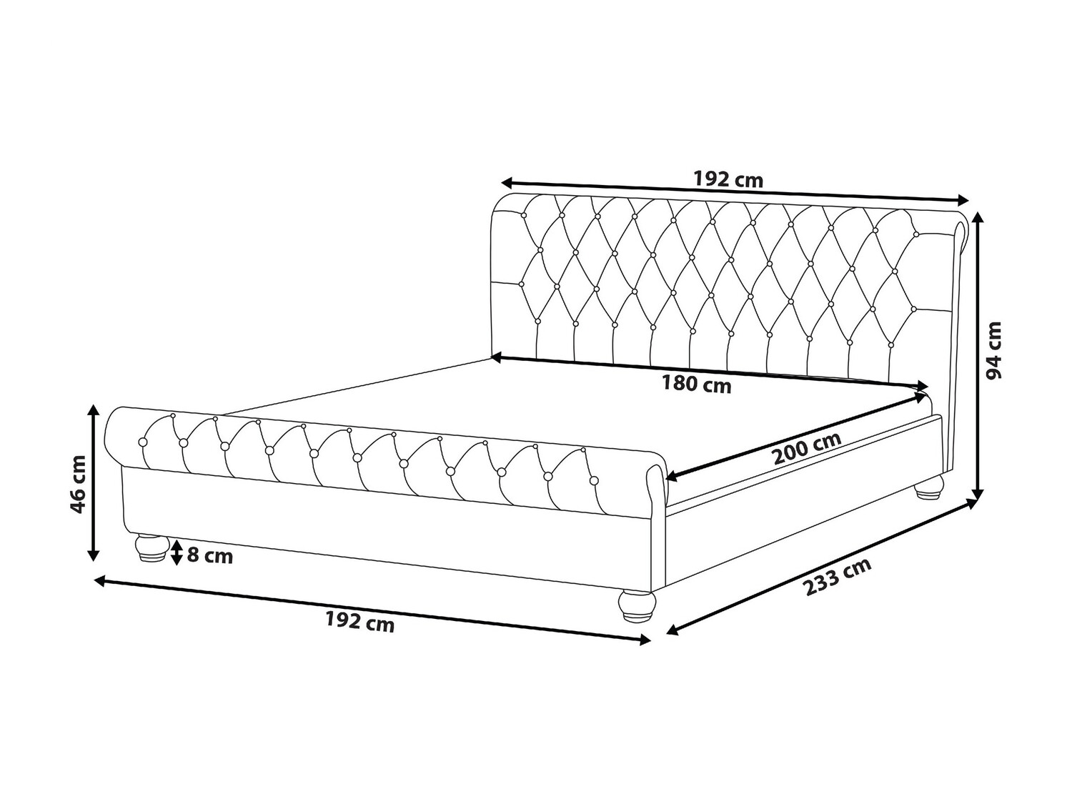 Lova Berwyn 424 (Smėlinė)