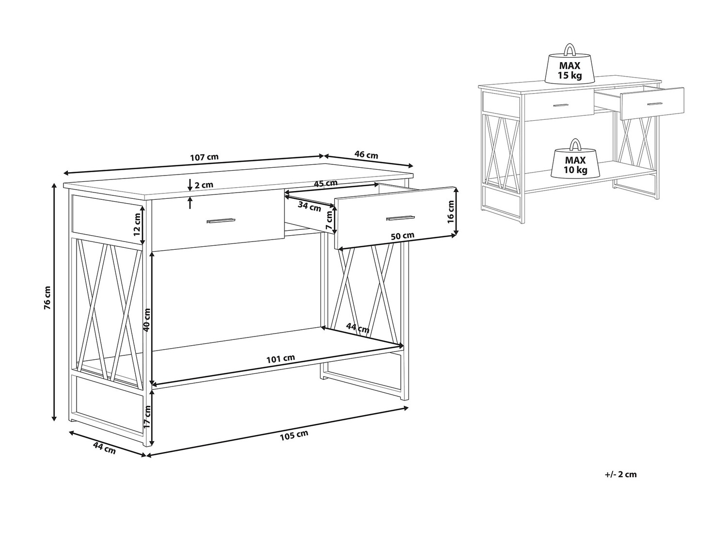 Konsolė Berwyn 439 (Taupe)