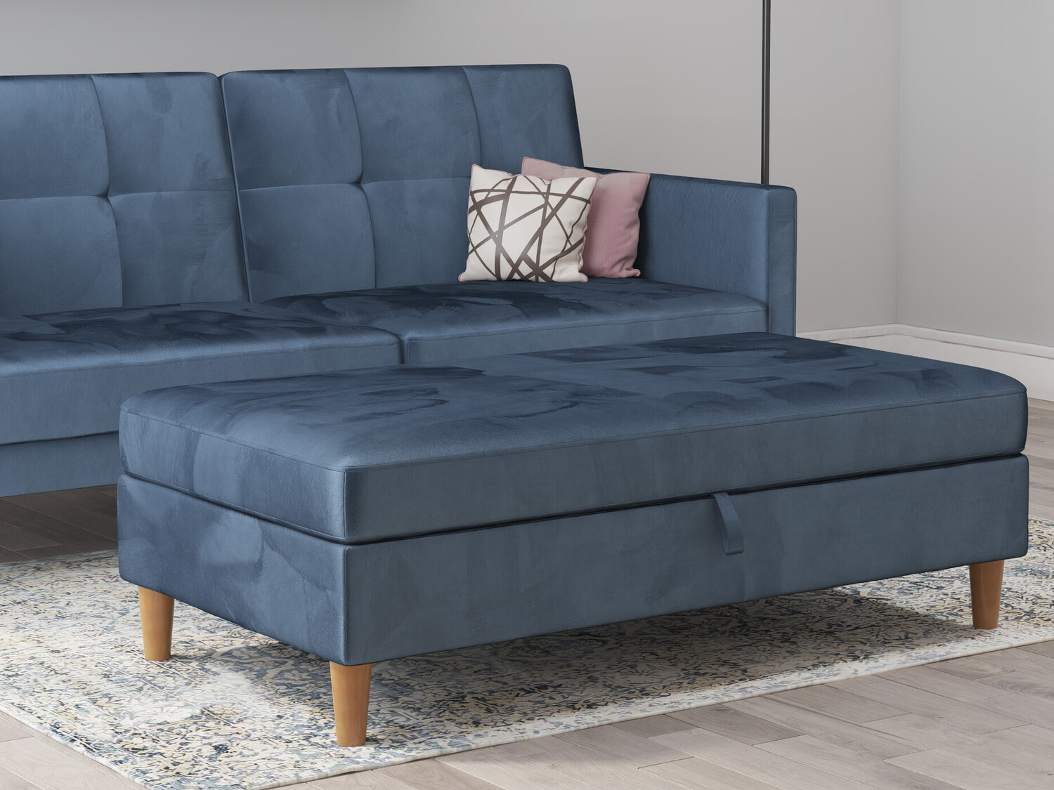 Minkštasuolis Denton 1180 (Mėlyna)