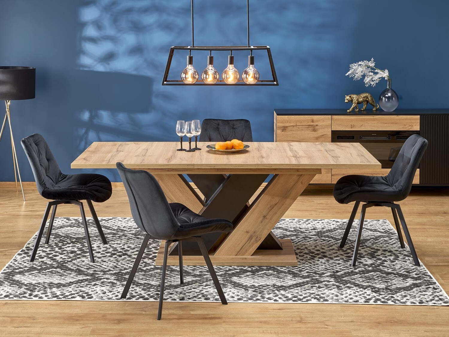 Valgomojo komplektas Houston Orbis