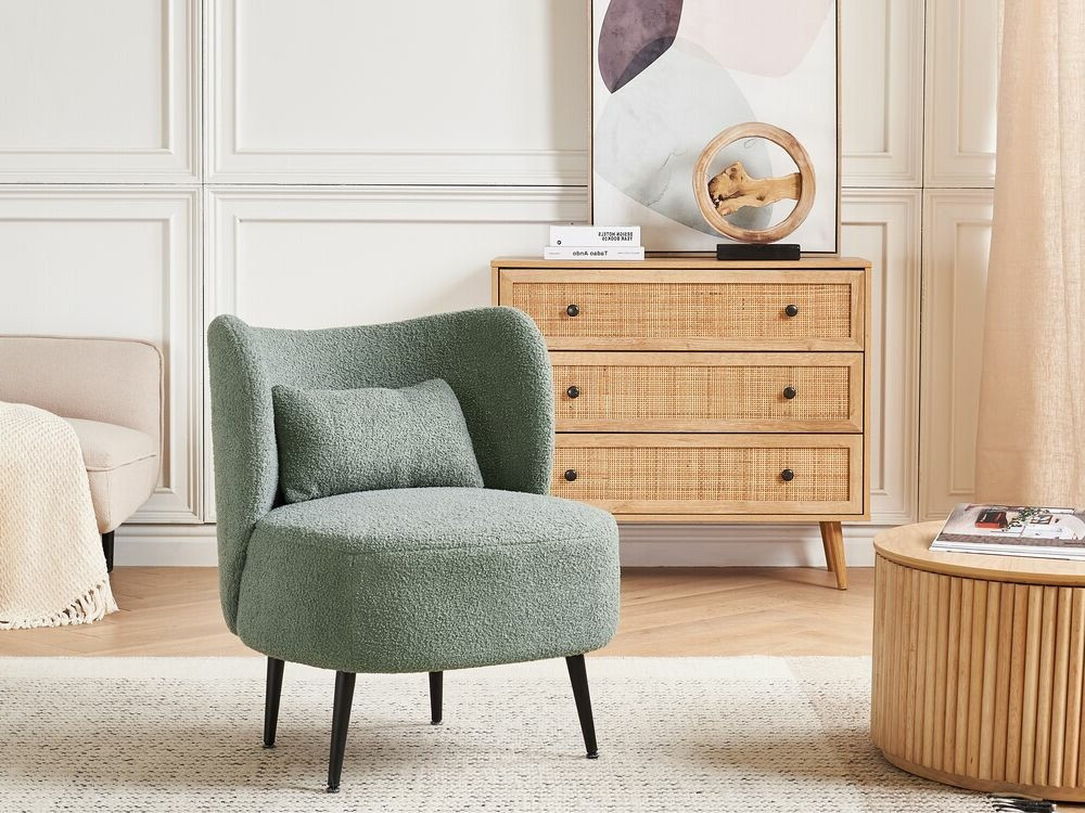 Fotelis Berwyn 570 (Žalia + Juoda)