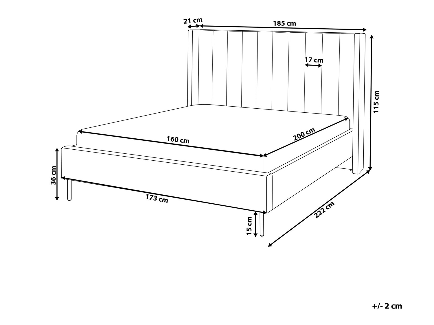Lova Berwyn 599 (Mėlyna)