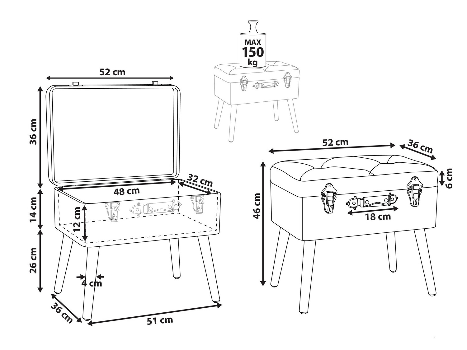 Pufas Berwyn 602 (Rožinė)