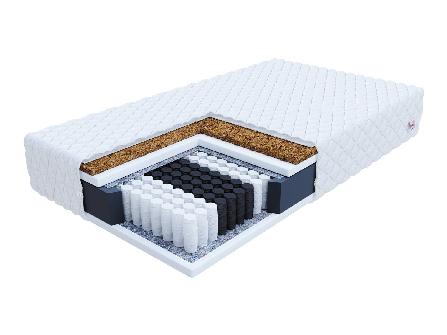 Miegamojo čiužiniai su 7 anatominėmis zonomis