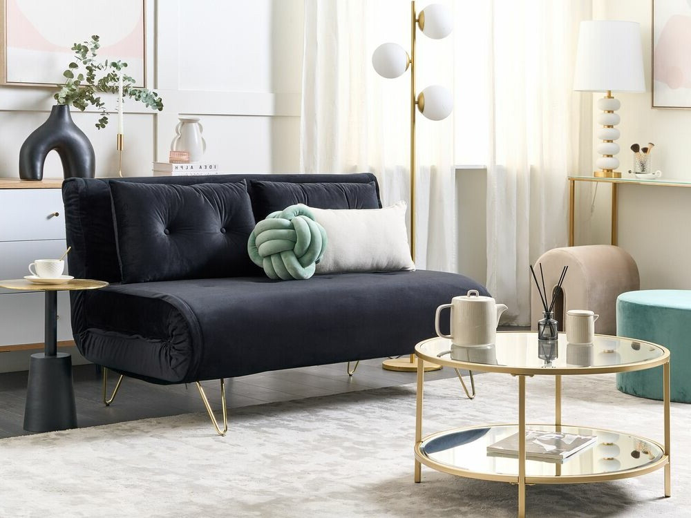 Sofa lova Berwyn 641 (Juoda)