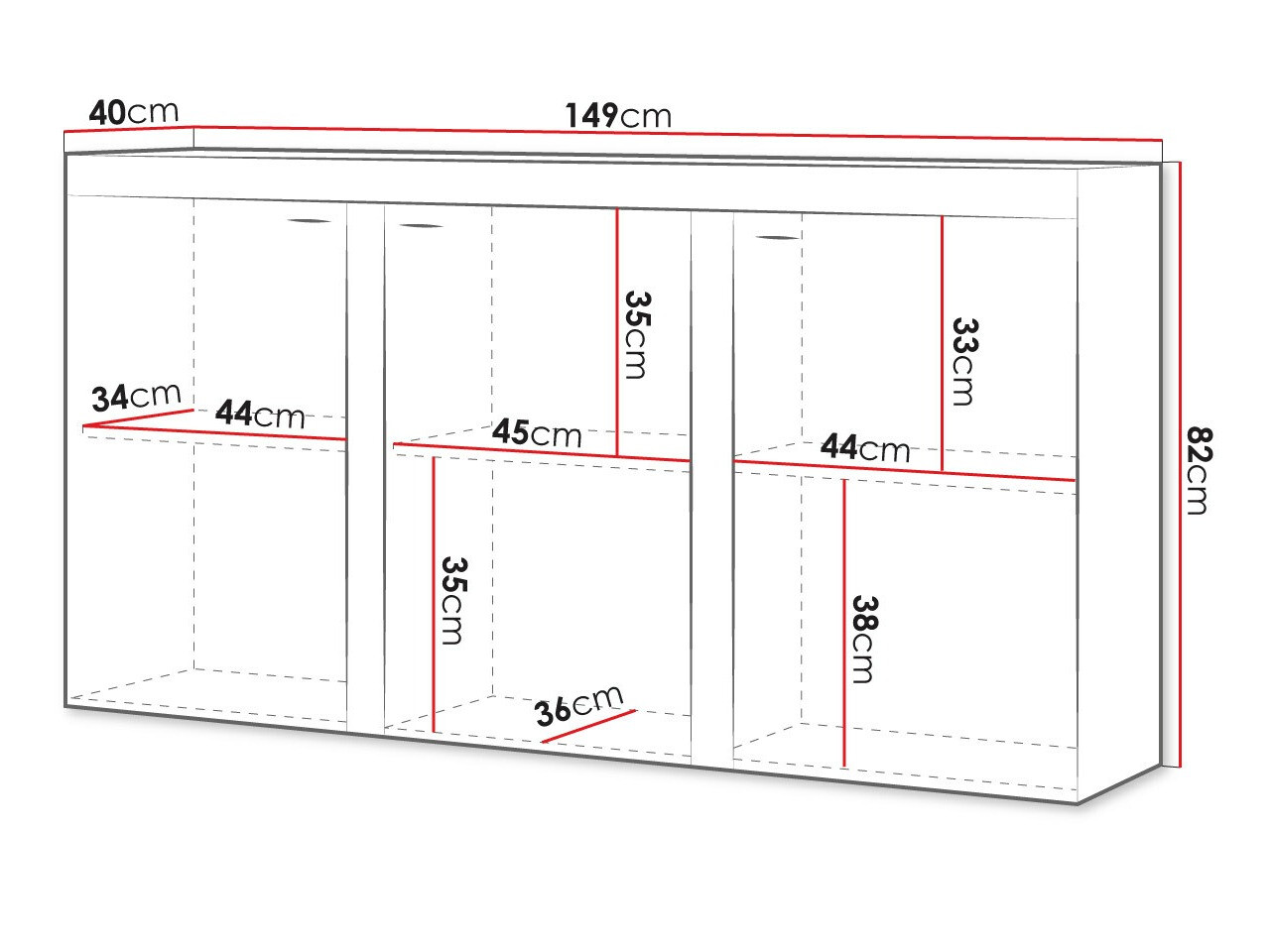 Spintelė Tucson 121 (Balta)