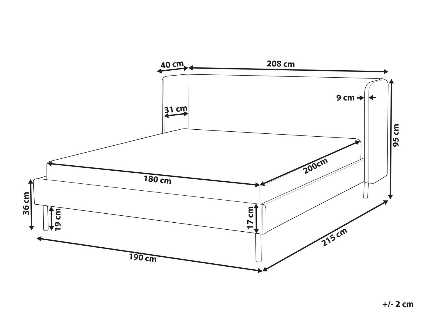 Lova Berwyn 656 (Smėlinė)