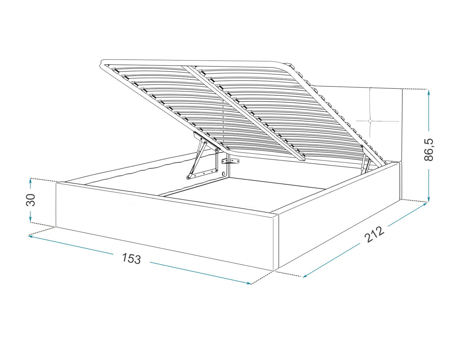 Lova Fairfield 107 (Rožinė)