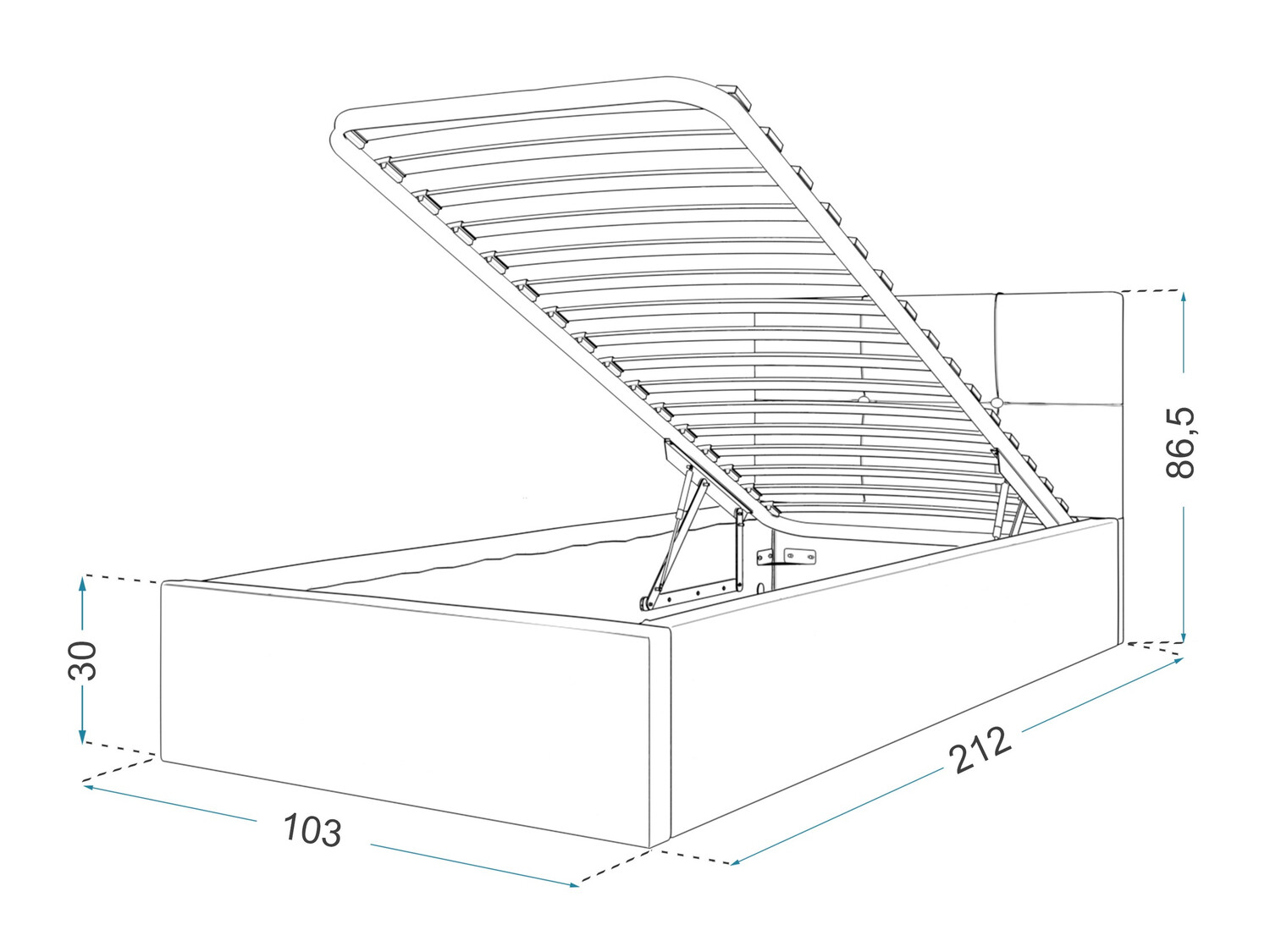 Lova Fairfield 107 (Rožinė)