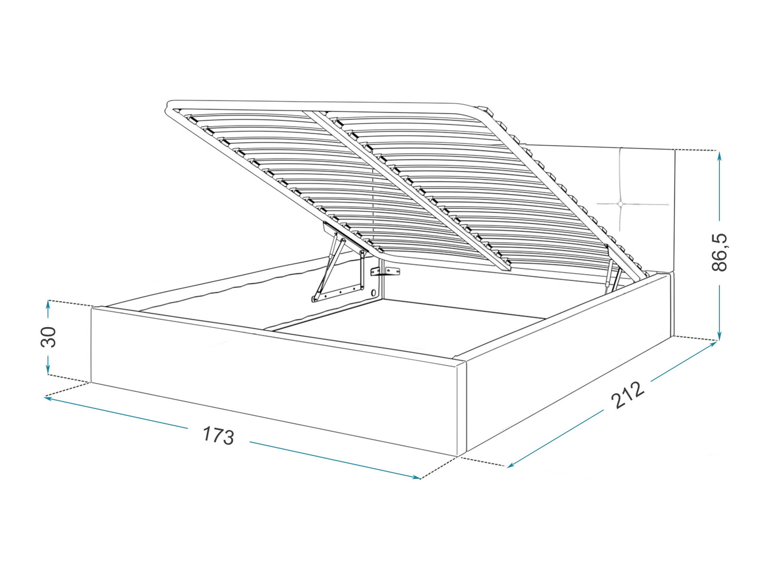 Lova Fairfield 107 (Šviesi žalia)