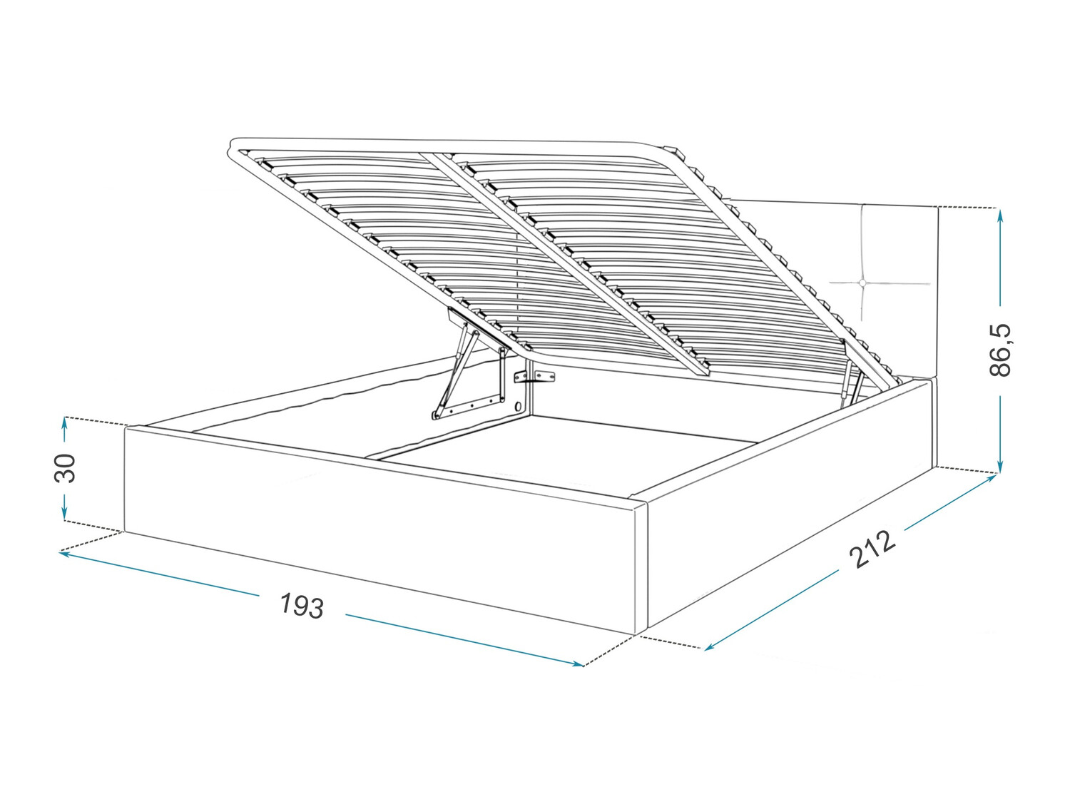 Lova Fairfield 107 (Žalia)