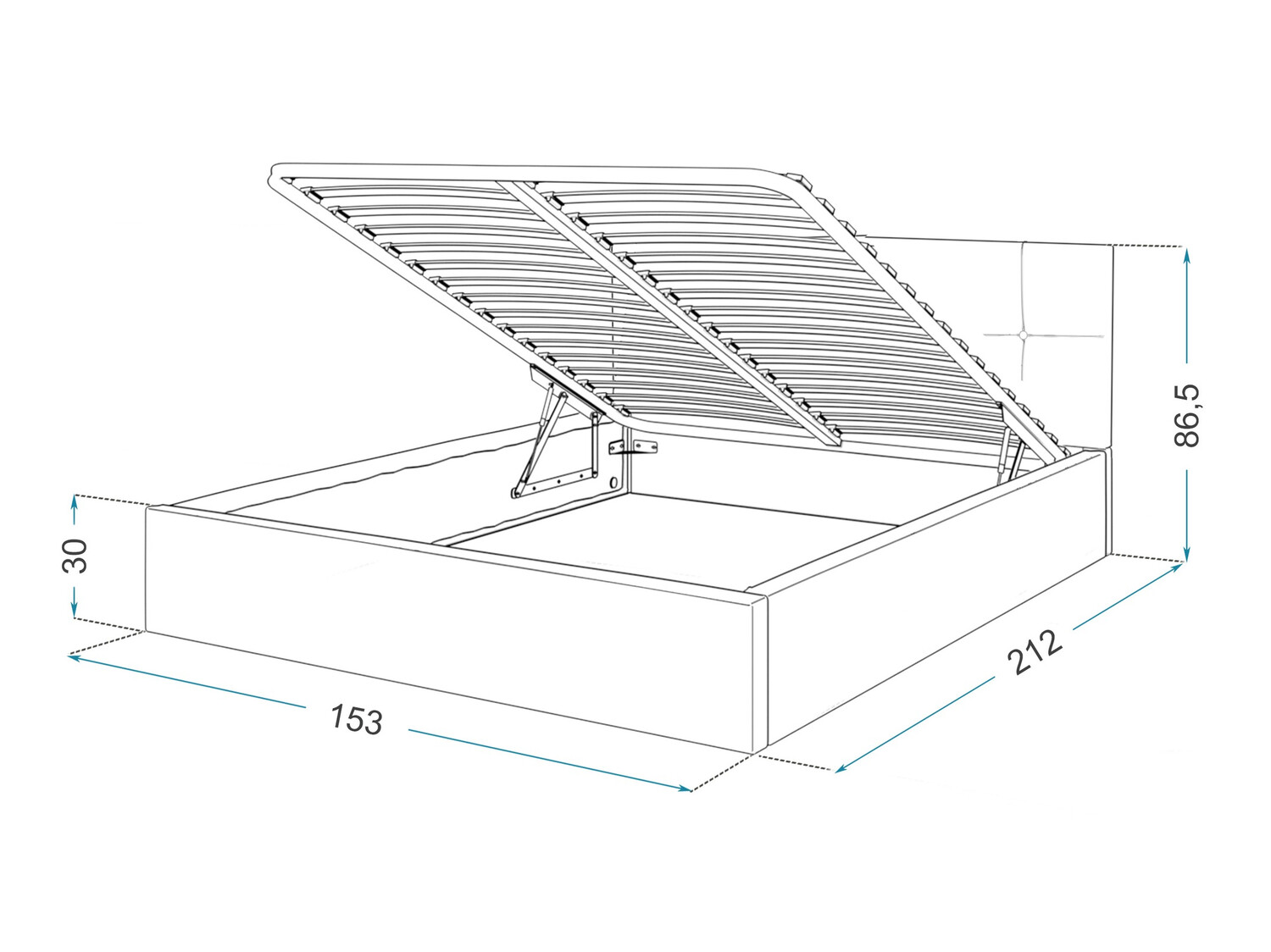 Lova Fairfield 107 (Žalia)