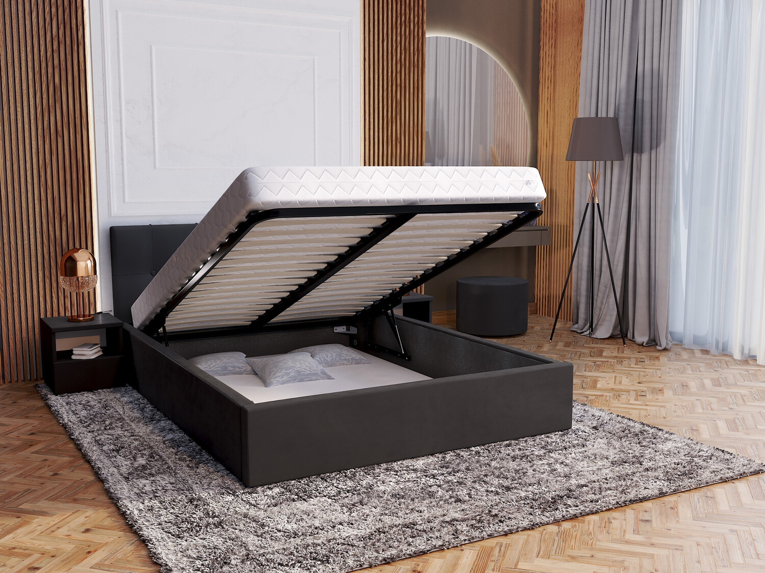 Lova Fairfield 107 (Juoda)