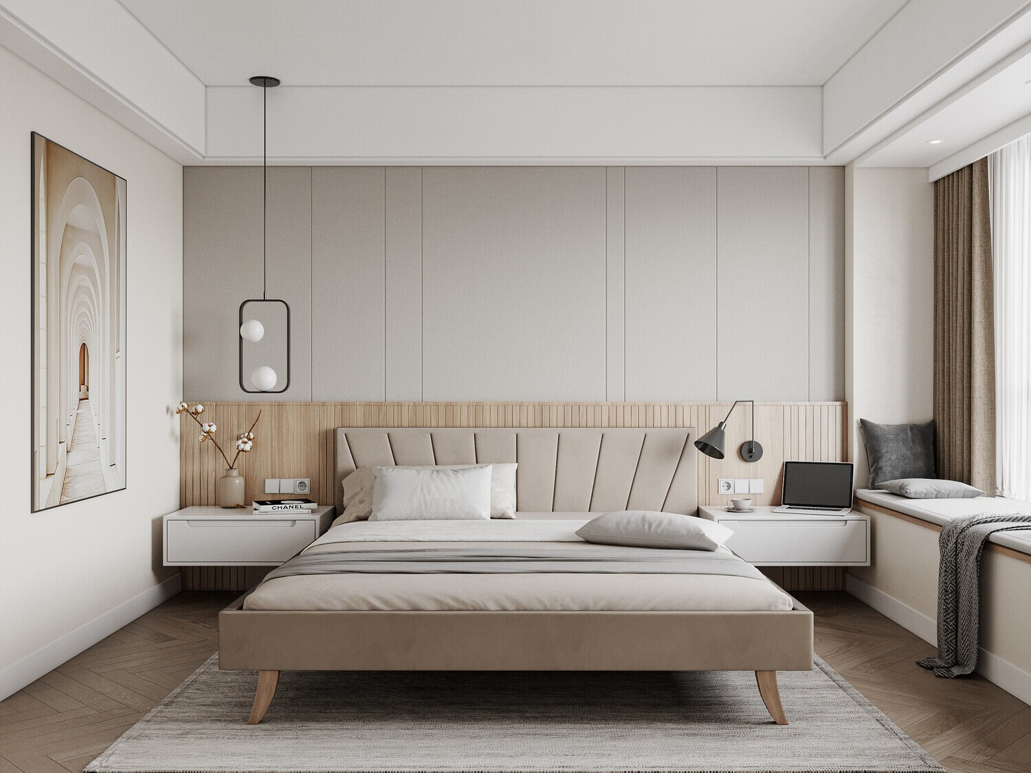 Lova Fairfield 108 (Kreminė)