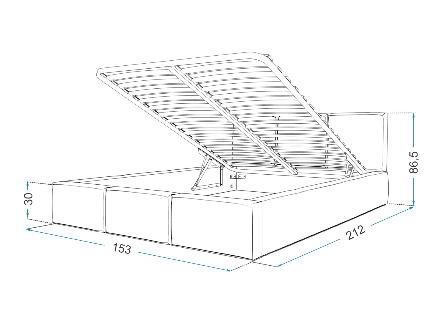 Lova Fairfield 109 (Rožinė)