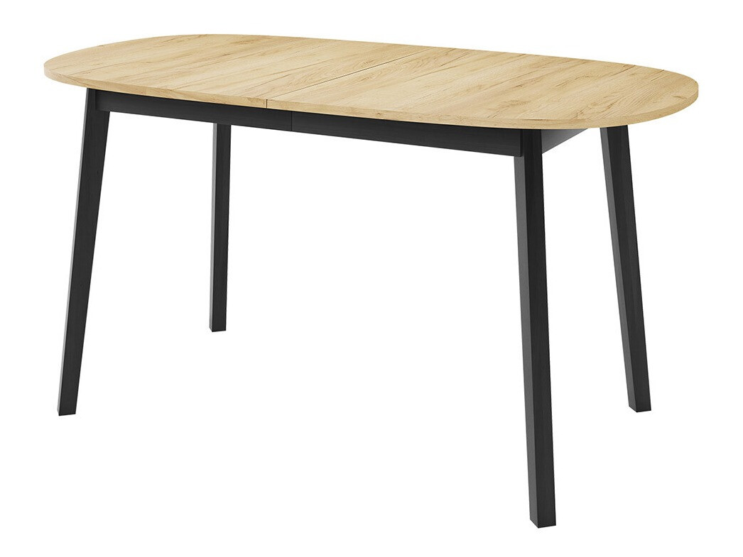 Stalas Edmond 114 (Craft auksinis ąžuolas + Juoda)