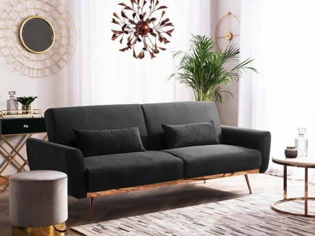 Sofa lova Berwyn 750 (Juoda)