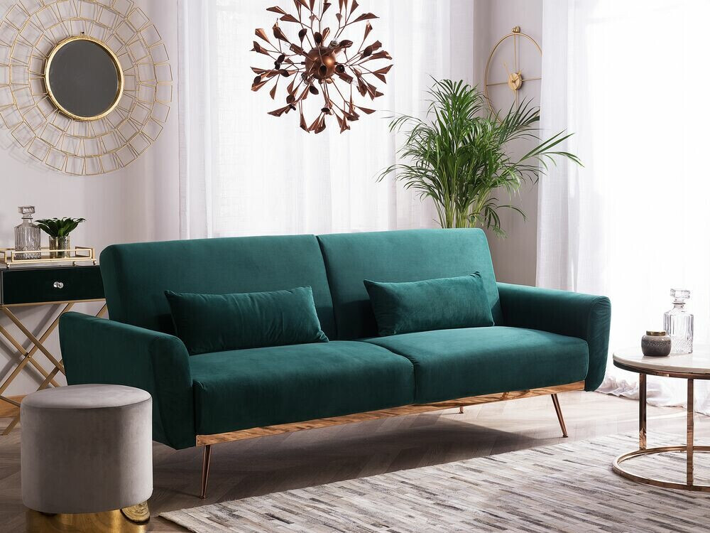 Sofa lova Berwyn 750 (Žalia)