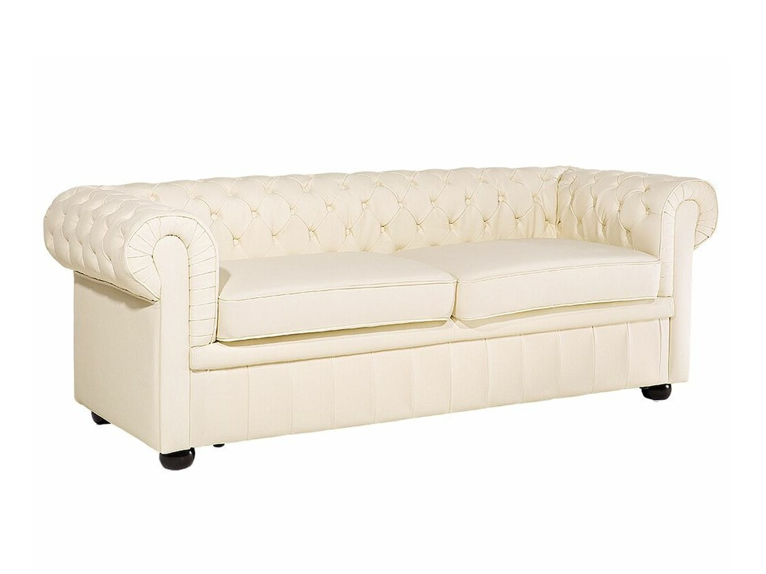Chesterfield sofa Berwyn 832 (Kreminė)