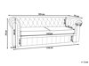 Chesterfield sofa Berwyn 832 (Kreminė)
