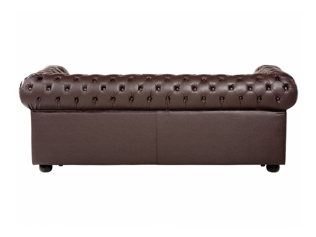 Chesterfield sofa Berwyn 832 (Tamsi ruda)