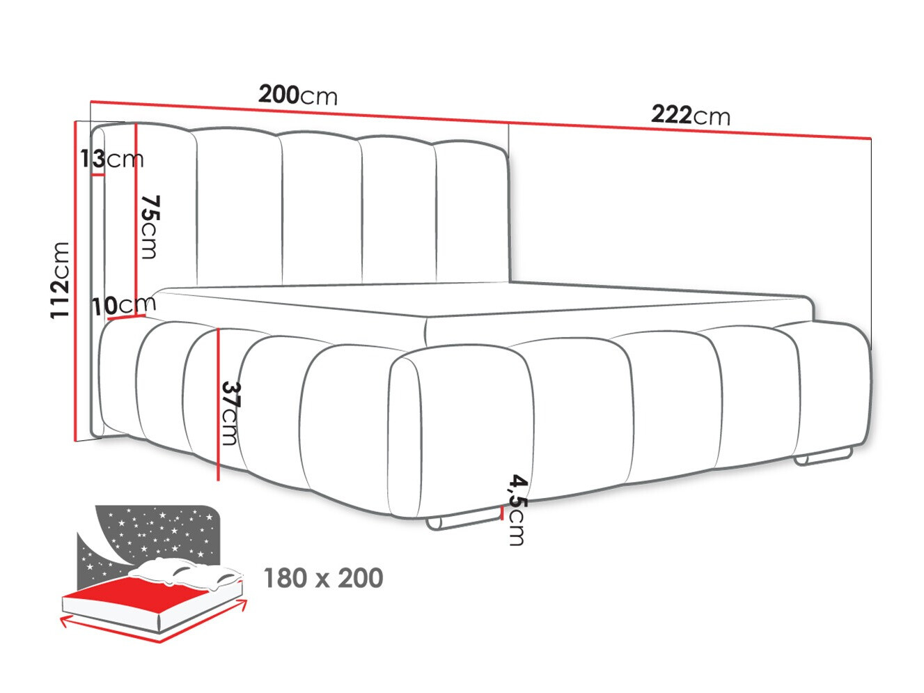 Lova TrendyNest Alceus I (Paros 01)