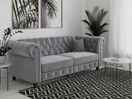 Sofa lova Denton 1190 (Šviesi pilka)