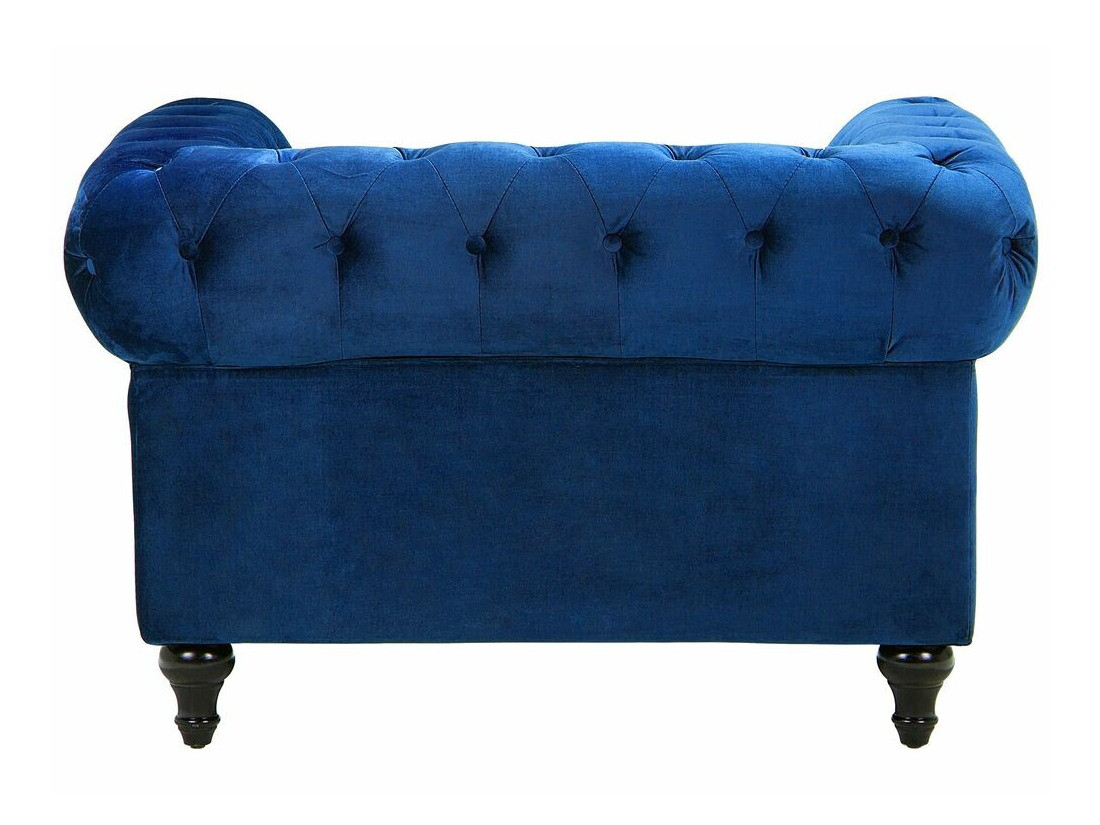 Chesterfield fotelis Cirdoro 102 (Mėlyna)