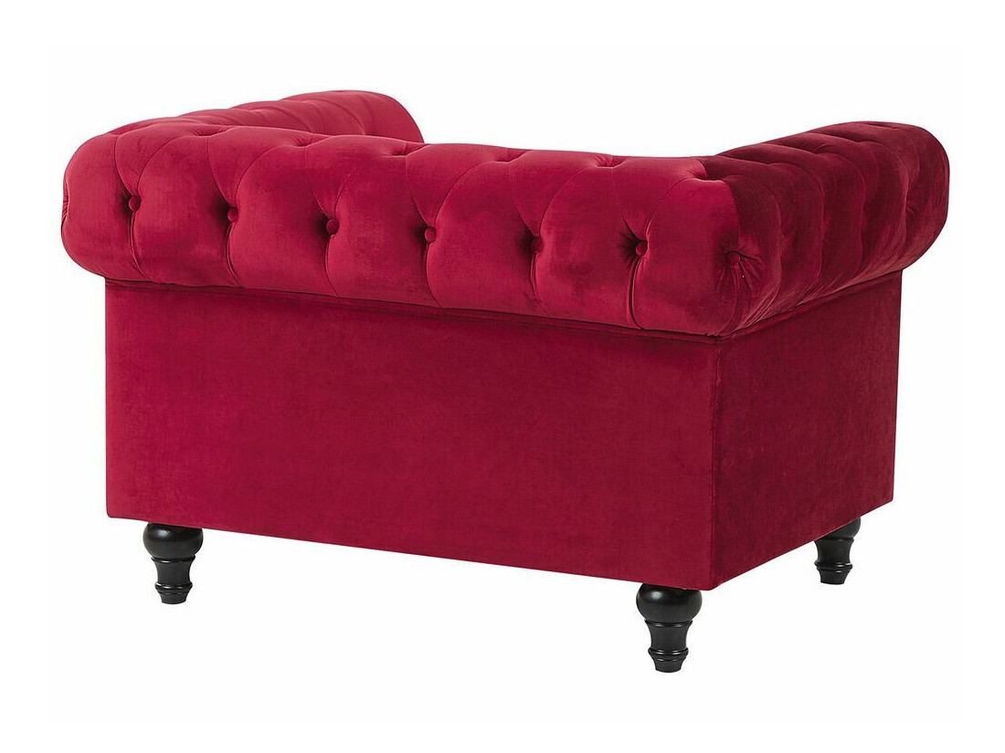 Chesterfield fotelis Cirdoro 102 (Raudona)