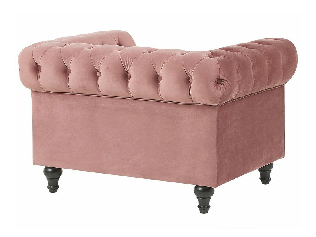 Chesterfield fotelis Cirdoro 102 (Rožinė)