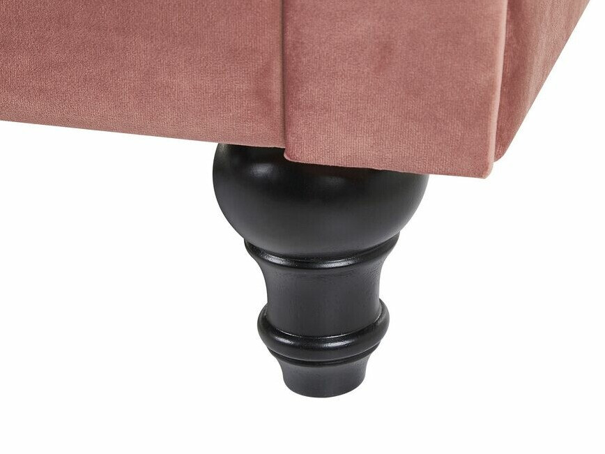 Chesterfield fotelis Cirdoro 102 (Rožinė)