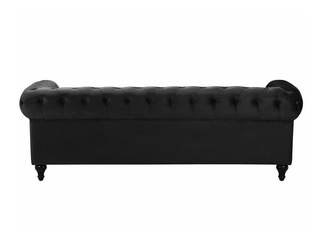 Chesterfield sofa Cirdoro 101 (Juoda)