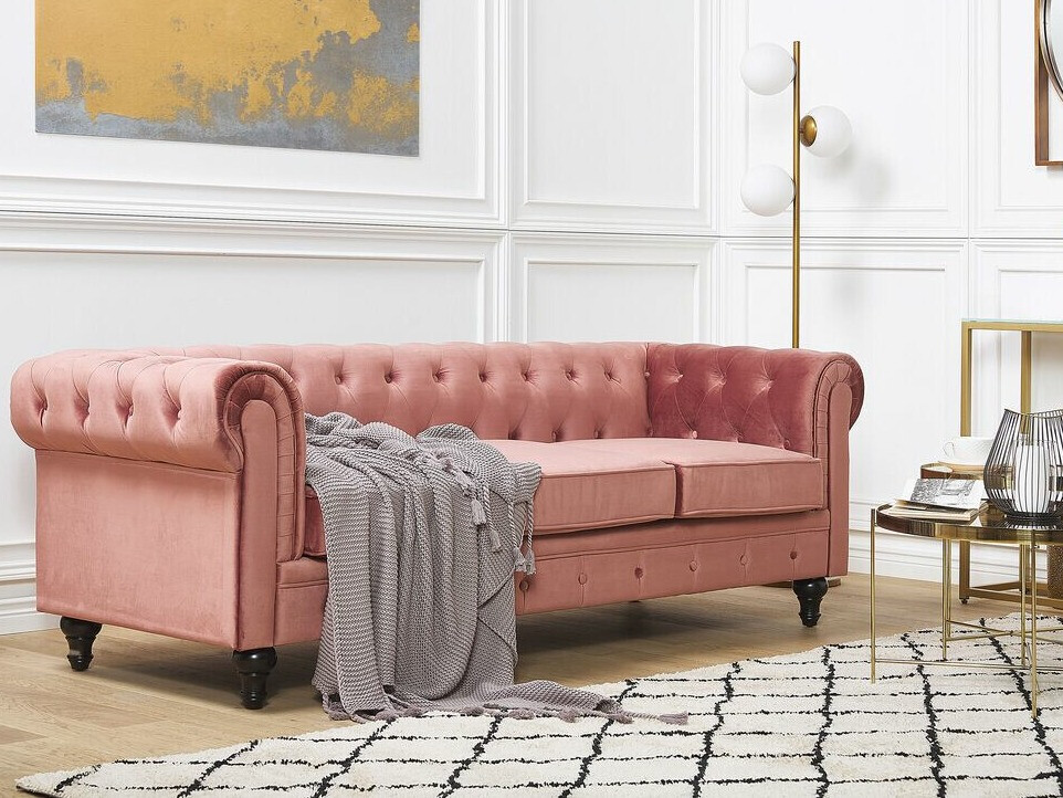 Chesterfield sofa Cirdoro 101 (Violetinė)