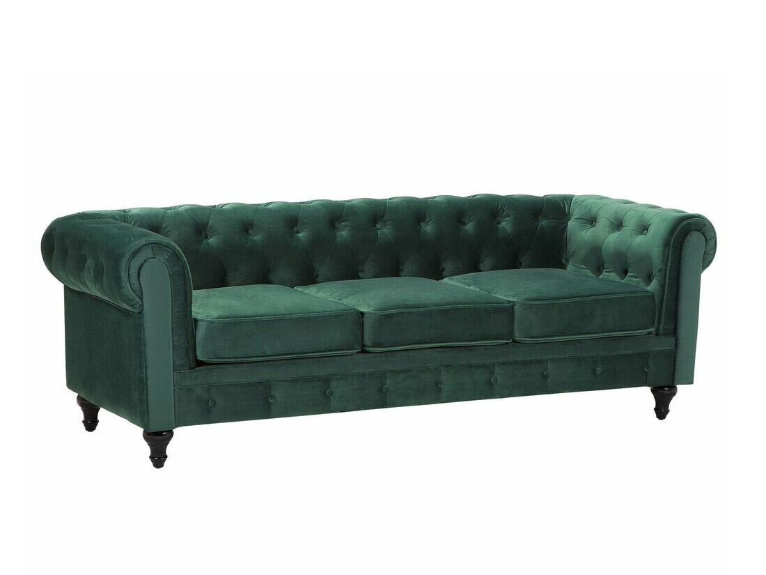 Chesterfield sofa Cirdoro 101 (Žalia)